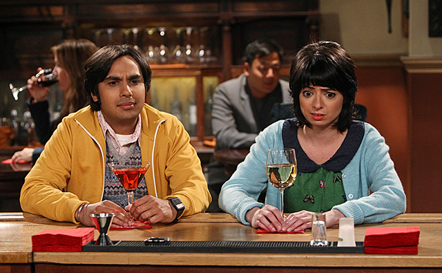 "The Love Spell Potential" -- Koothrappali (Kunal Nayyar) and Lucy (Kate Micucci) go on a very awkward date, on THE BIG BANG THEORY, Thursday, May 9 (8:00 Ã¢ÂÂ 8:31 PM, ET/PT) on the CBS Television Network. Photo: Monty Brinton/CBS ÃÂ©2013 CBS Broadcasting Inc. All Rights Reserved