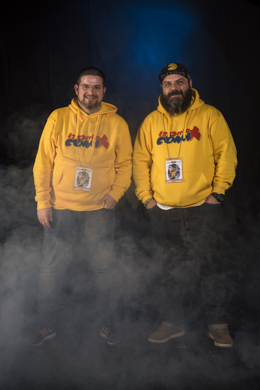 Due degli organizzatori_da sx luigi minonne e danilo curatti